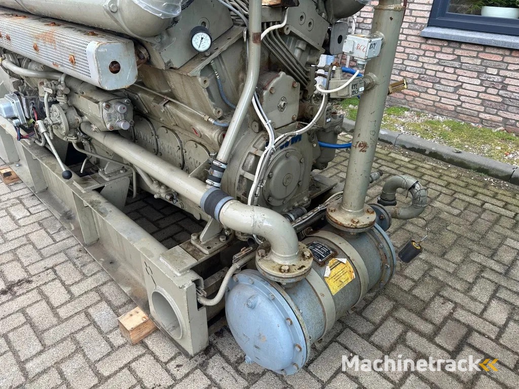MWM RHS 618 V16 Piller 450 kVA noodstroom generatorset Ex Emergency ! 78 hours !