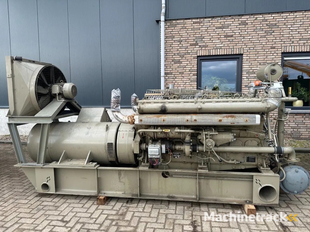 MWM RHS 618 V16 Piller 450 kVA noodstroom generatorset Ex Emergency ! 78 hours !