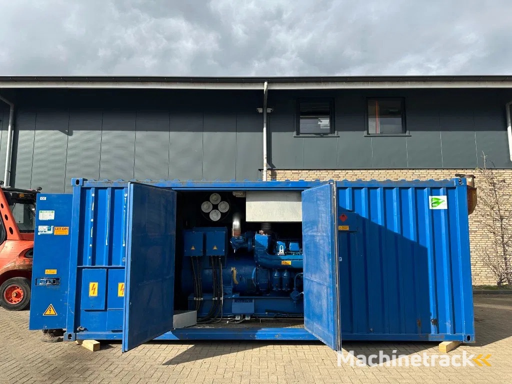 MTU 450 kVA Supersilent generatorset in 20 ft container aggregaat