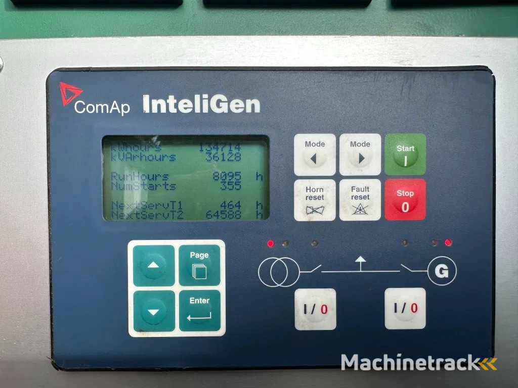 MTU 450 kVA Supersilent generatorset in 20 ft container aggregaat