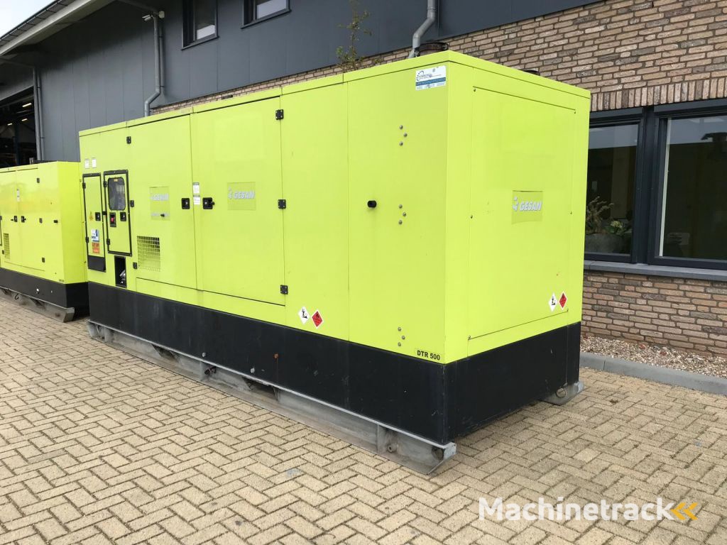 Gesan DTR 500 kVA Supersilent DTR 500 kVA MTU Leroy Somer 500 Supersilent generatorset
