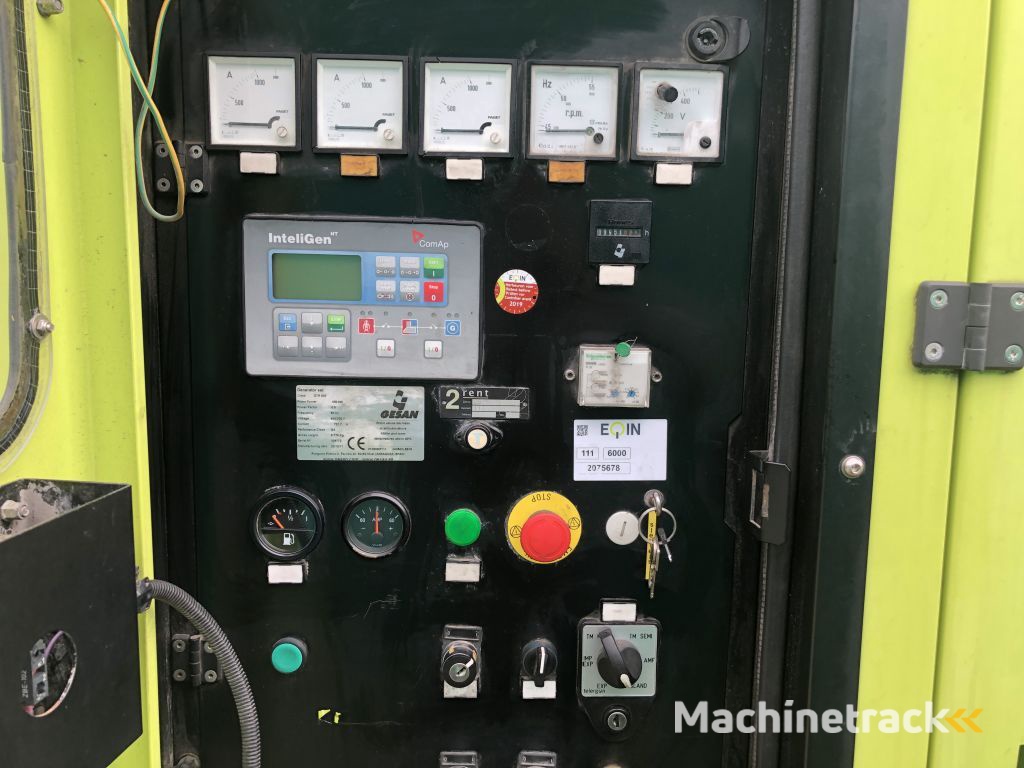 Gesan DTR 500 kVA Supersilent DTR 500 kVA MTU Leroy Somer 500 Supersilent generatorset