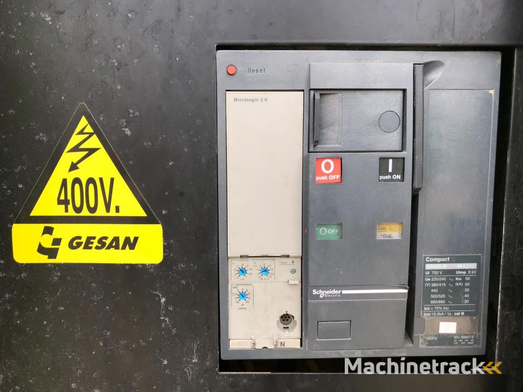 Gesan DTR 500 kVA Supersilent DTR 500 kVA MTU Leroy Somer 500 Supersilent generatorset