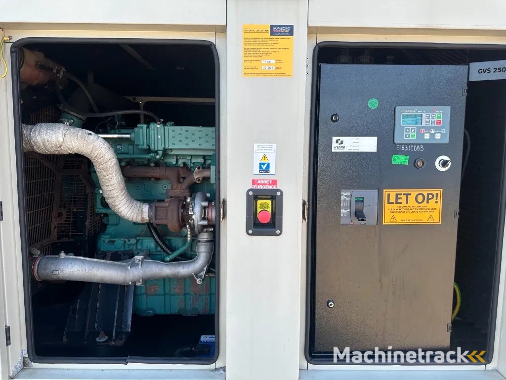 Volvo TAD 753 GE Fogo 200 kVA Silent generatorset