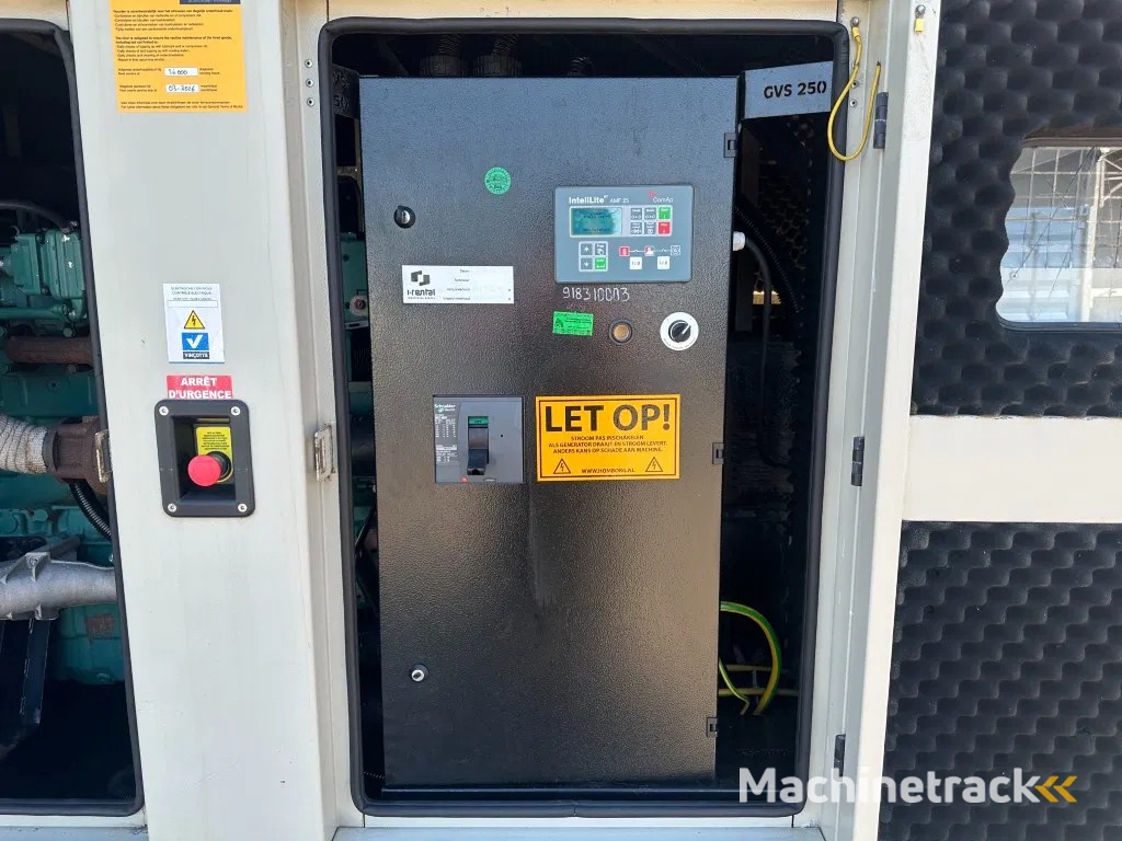 Volvo TAD 753 GE Fogo 200 kVA Silent generatorset