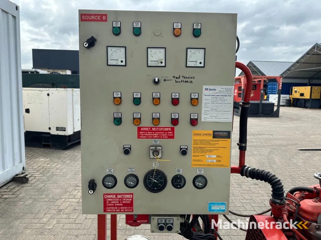 Iveco 8061 SI 25.05 KSB 233 m3 / h 9 Bar Diesel Waterpomp 609 hours ! Fire pump