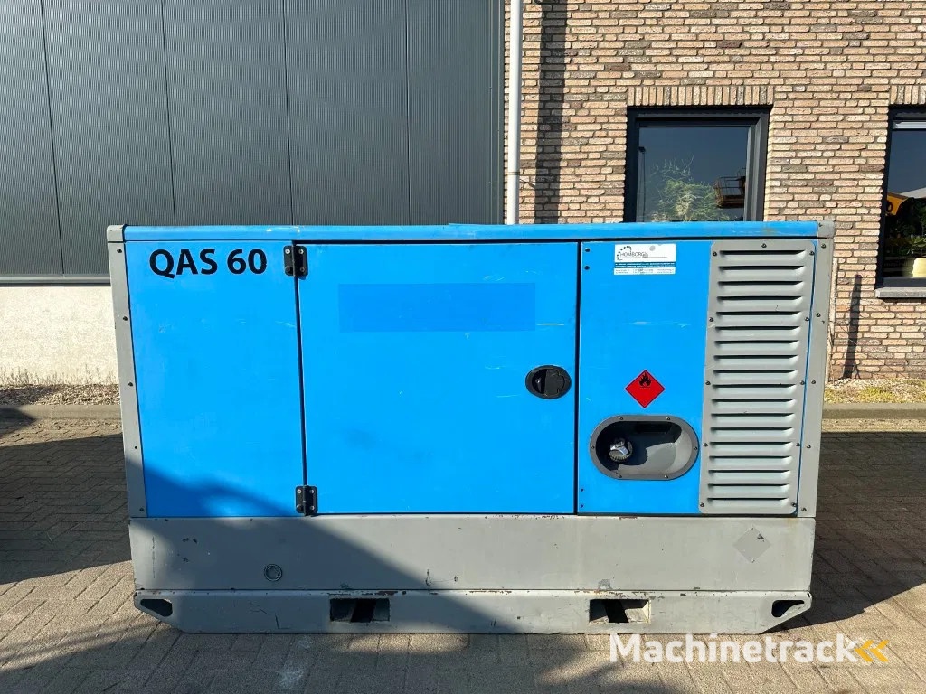 Atlas Copco QAS 60 Perkins Stamford 60 kVA Silent Rental generatorset