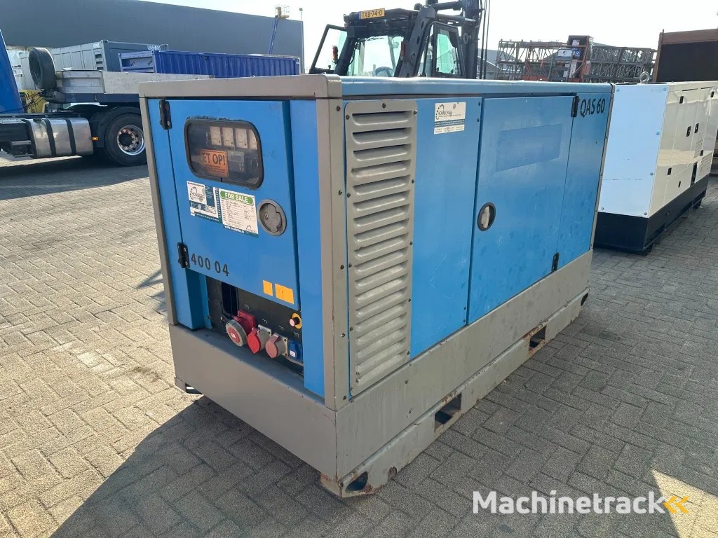 Atlas Copco QAS 60 Perkins Stamford 60 kVA Silent Rental generatorset