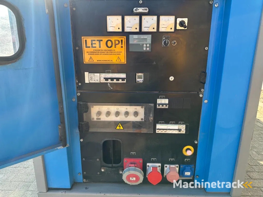 Atlas Copco QAS 60 Perkins Stamford 60 kVA Silent Rental generatorset