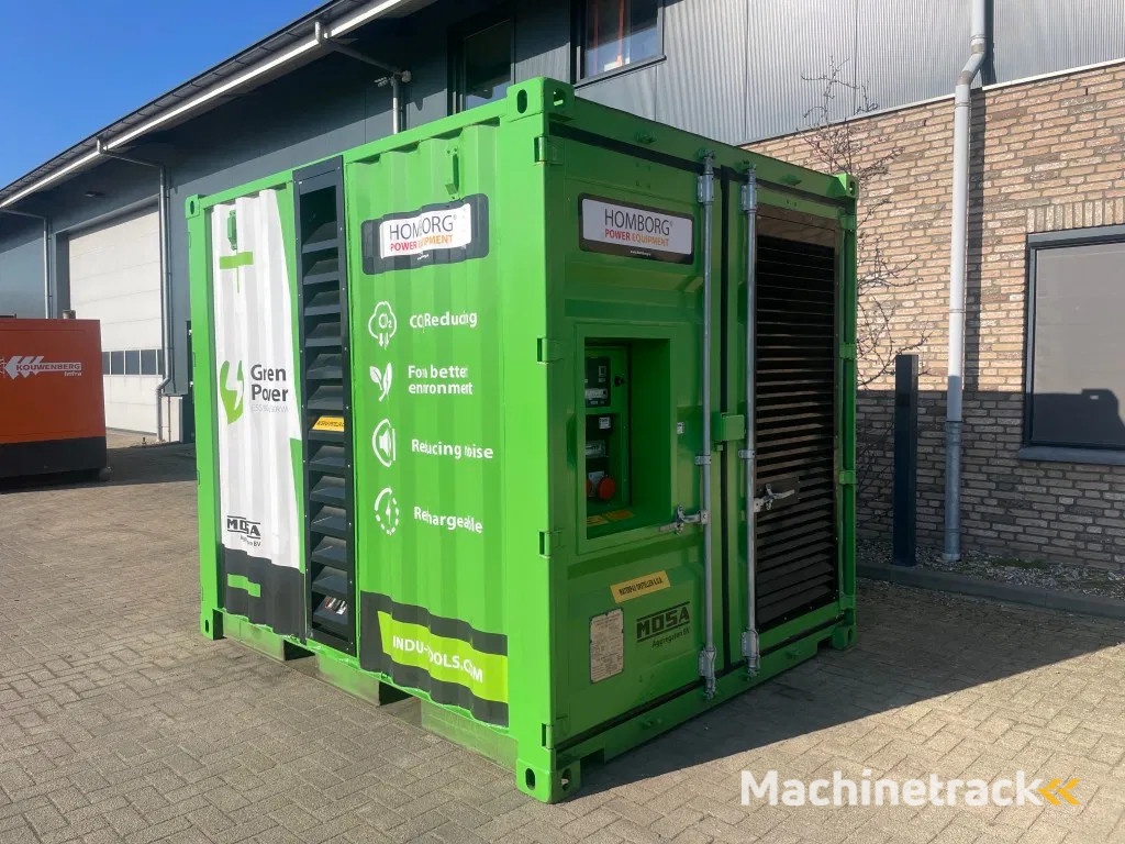 Mosa Hybride Perkins 66 kVA / 80 KWh accupakket