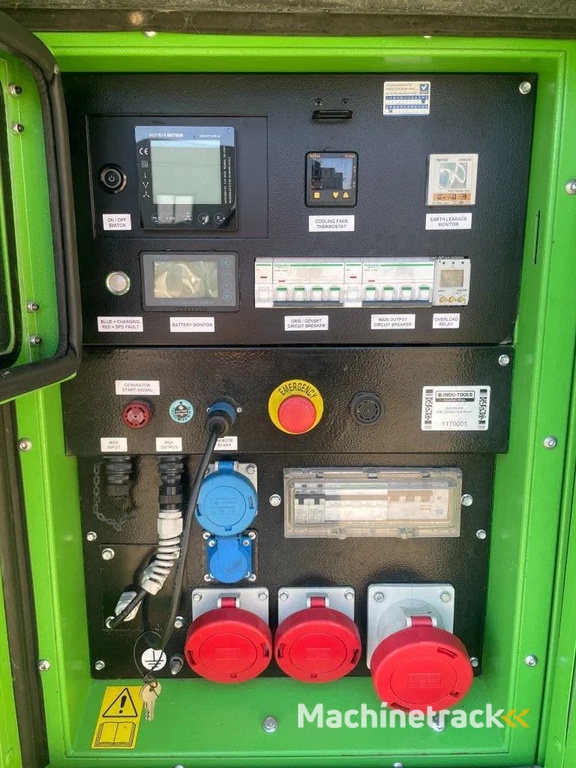 Mosa Hybride Perkins 66 kVA / 80 KWh accupakket