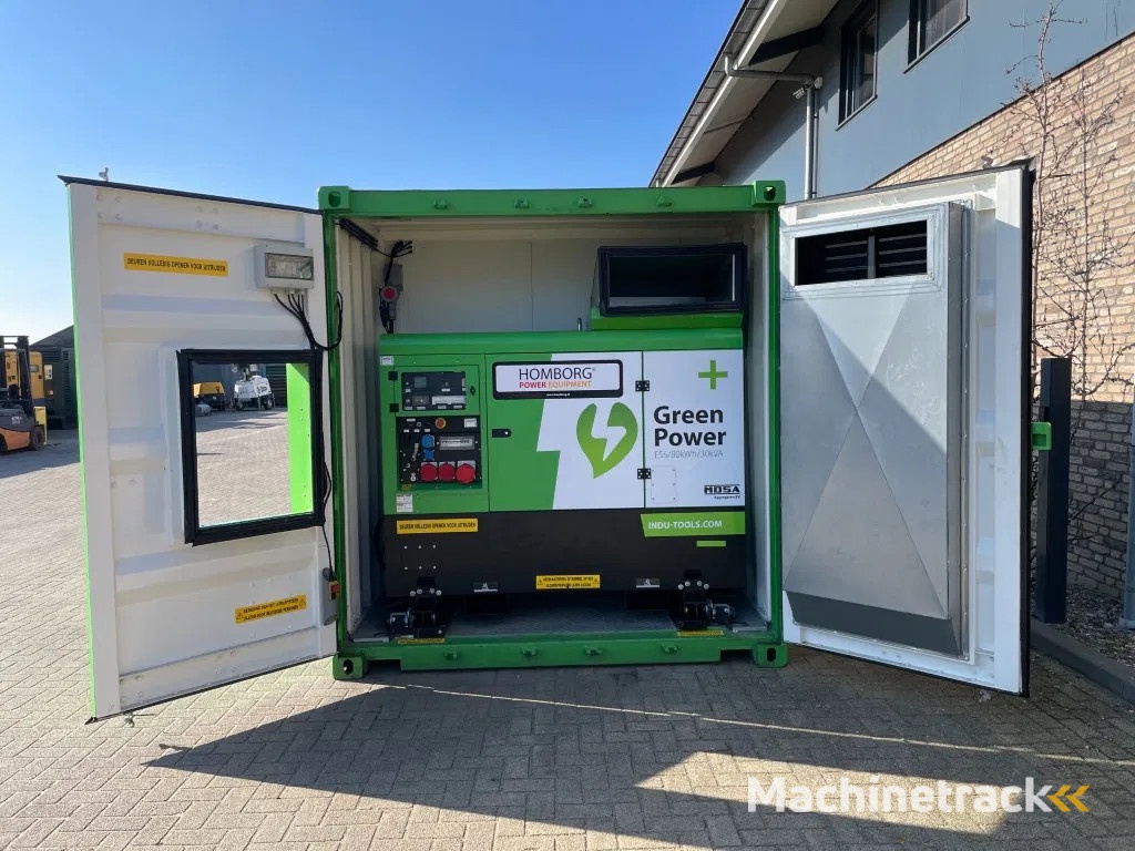 Mosa Hybride Perkins 66 kVA / 80 KWh accupakket