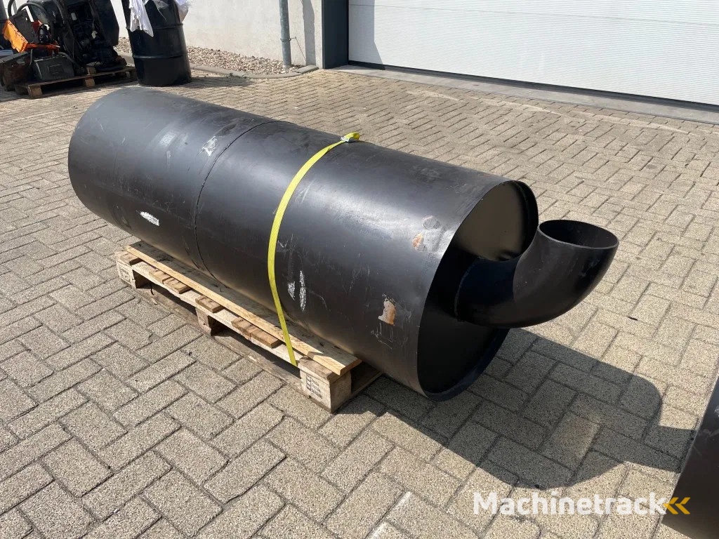 Exhaust Uitlaat demper - 2 stuks nieuw!!!!