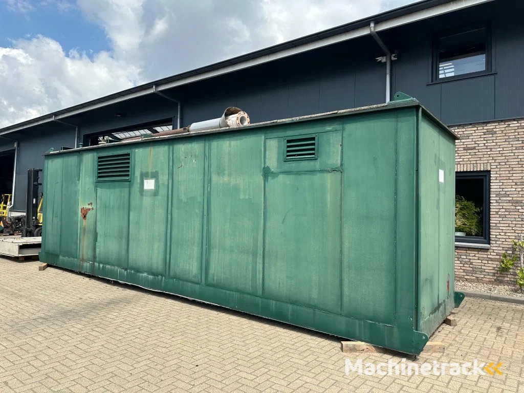 MAN Stamford 275 kVA Silent Gas generatorset in container