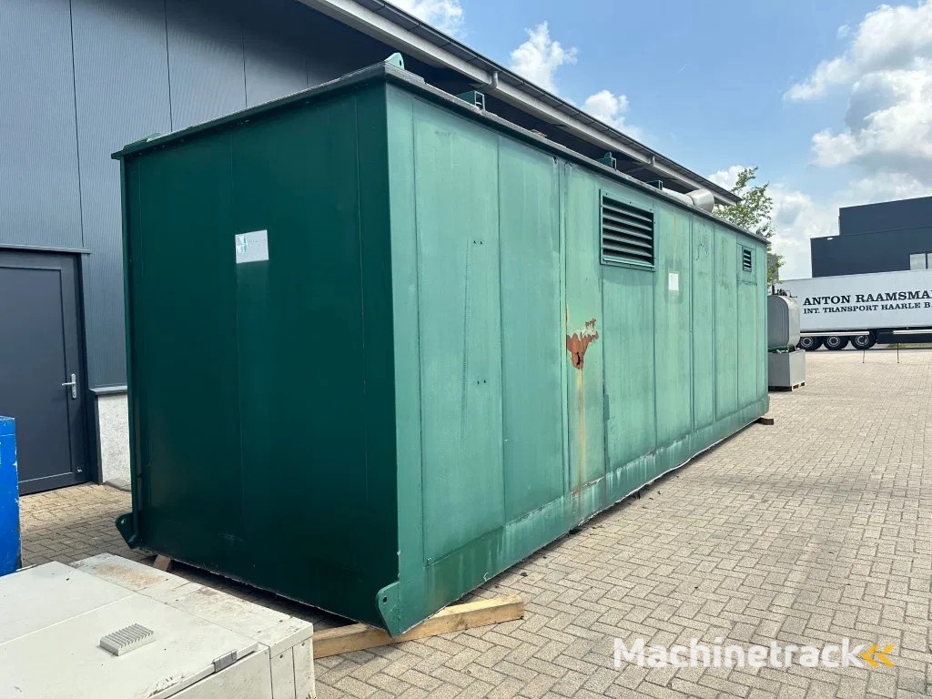 MAN Stamford 275 kVA Silent Gas generatorset in container
