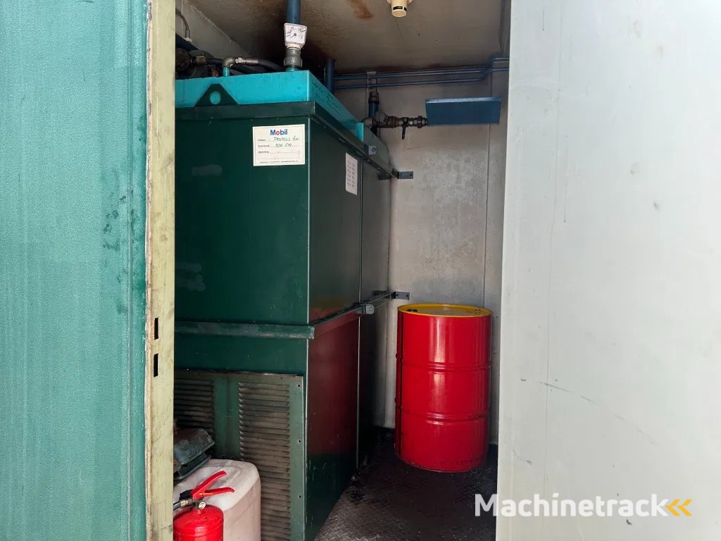 MAN Stamford 275 kVA Silent Gas generatorset in container