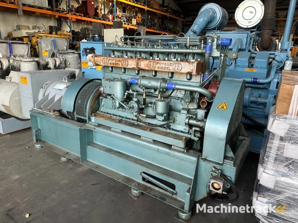 Poyaud Poyaud Leroy Somer 330 kVA noodstroom generatorset ex Emergency