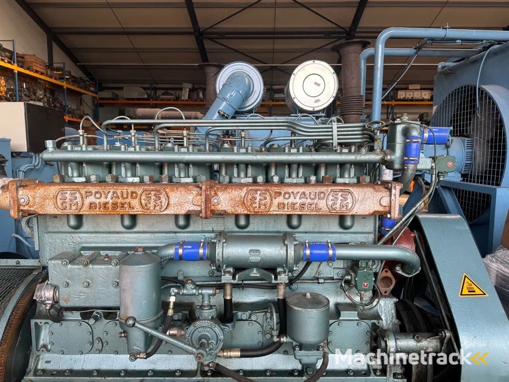 Poyaud Poyaud Leroy Somer 330 kVA noodstroom generatorset ex Emergency