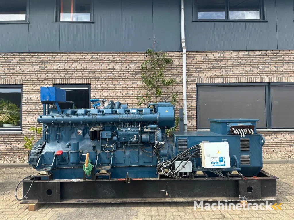 Mitsubishi S8NPTA 510 kVA  Marine generatorset as New ! 181 hours !