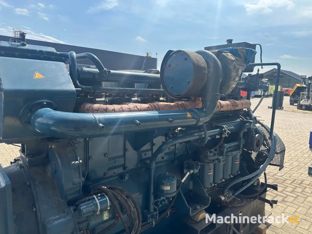 Mitsubishi S8NPTA 510 kVA Marine generatorset as New ! 182 hours !