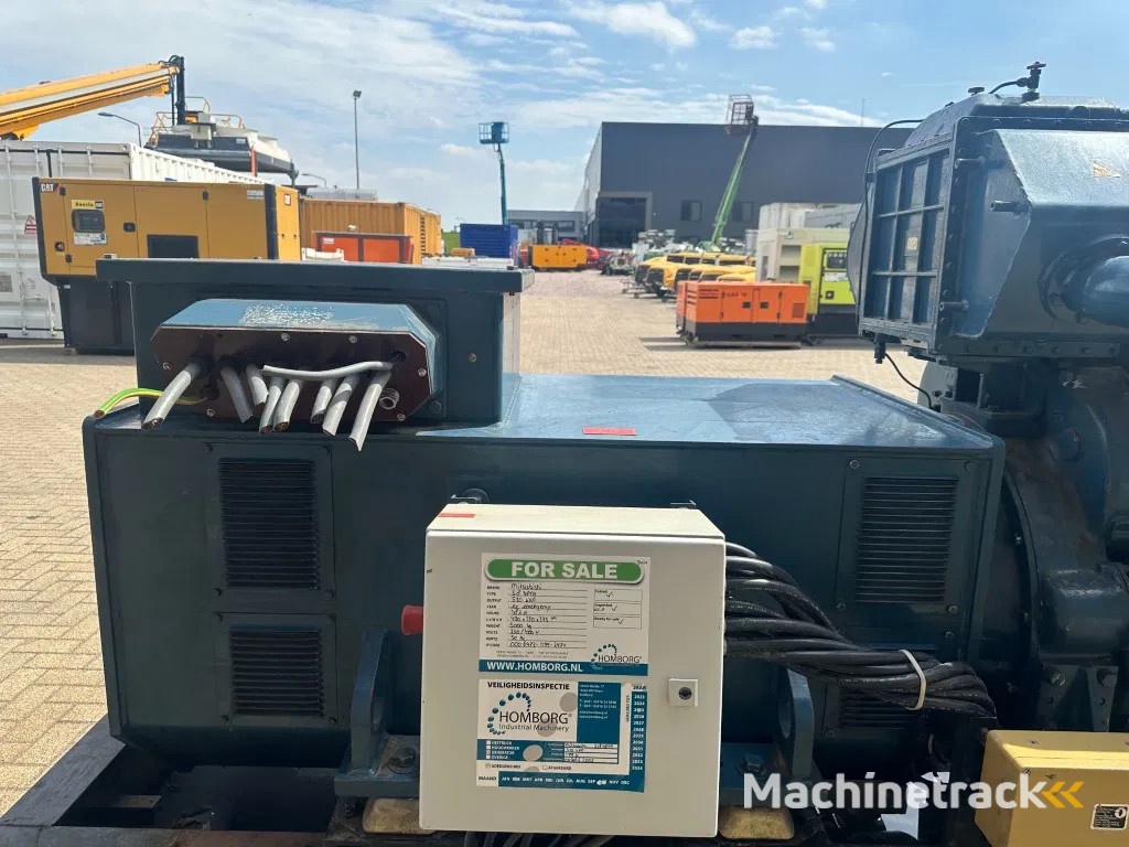 Mitsubishi S8NPTA 510 kVA Marine generatorset as New ! 182 hours !