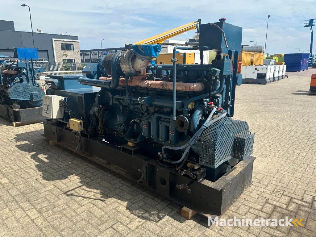 Mitsubishi S8NPTA 510 kVA Marine generatorset as New ! 182 hours !