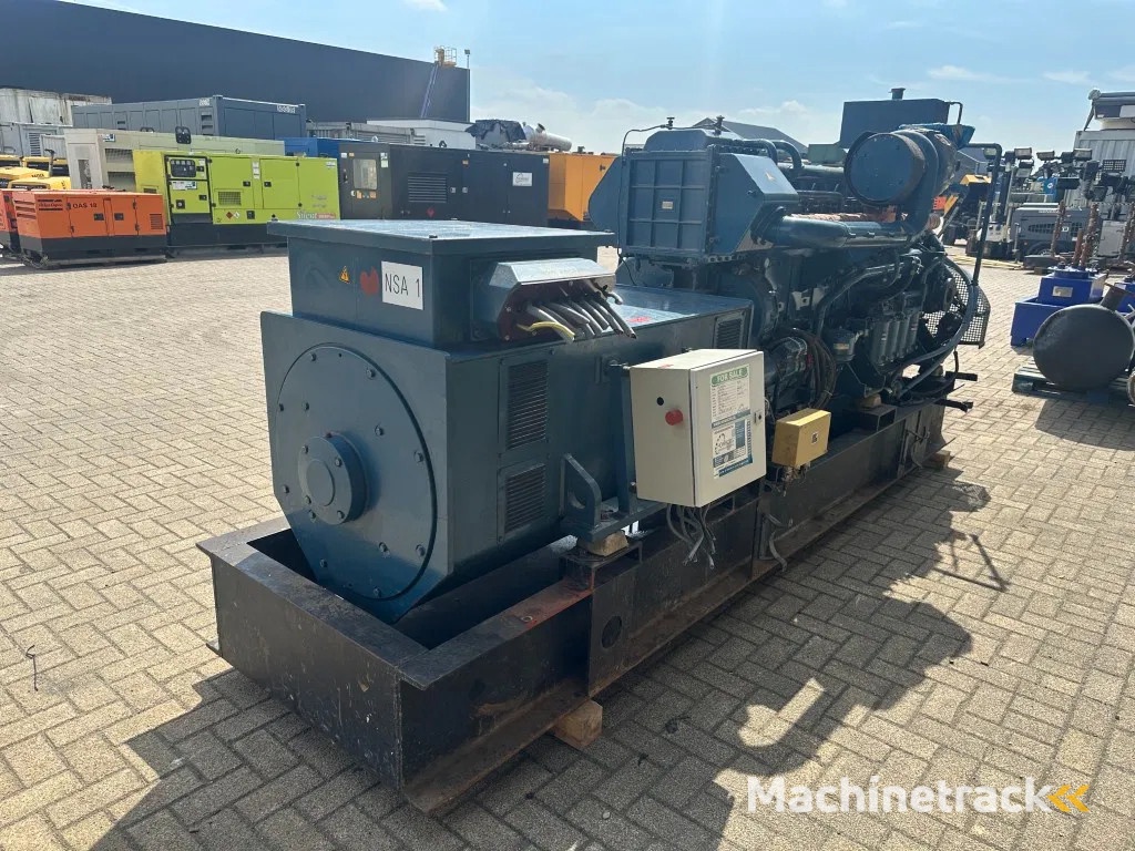 Mitsubishi S8NPTA 510 kVA Marine generatorset as New ! 182 hours !