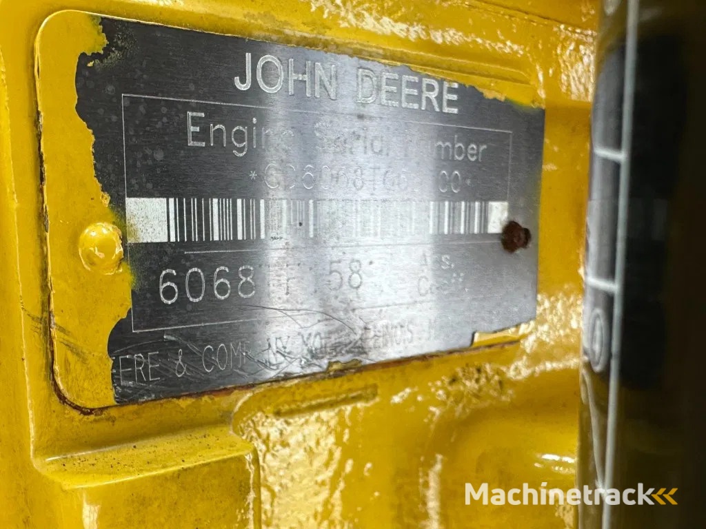 John Deere 6068 TF 158 Leroy Somer 120 kVA generatorset