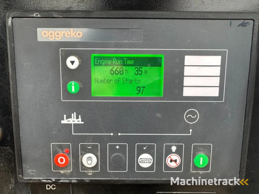 Iveco FPT F32 AM1A Leroy Somer 32 KVA Silent generatorset 660 hours !