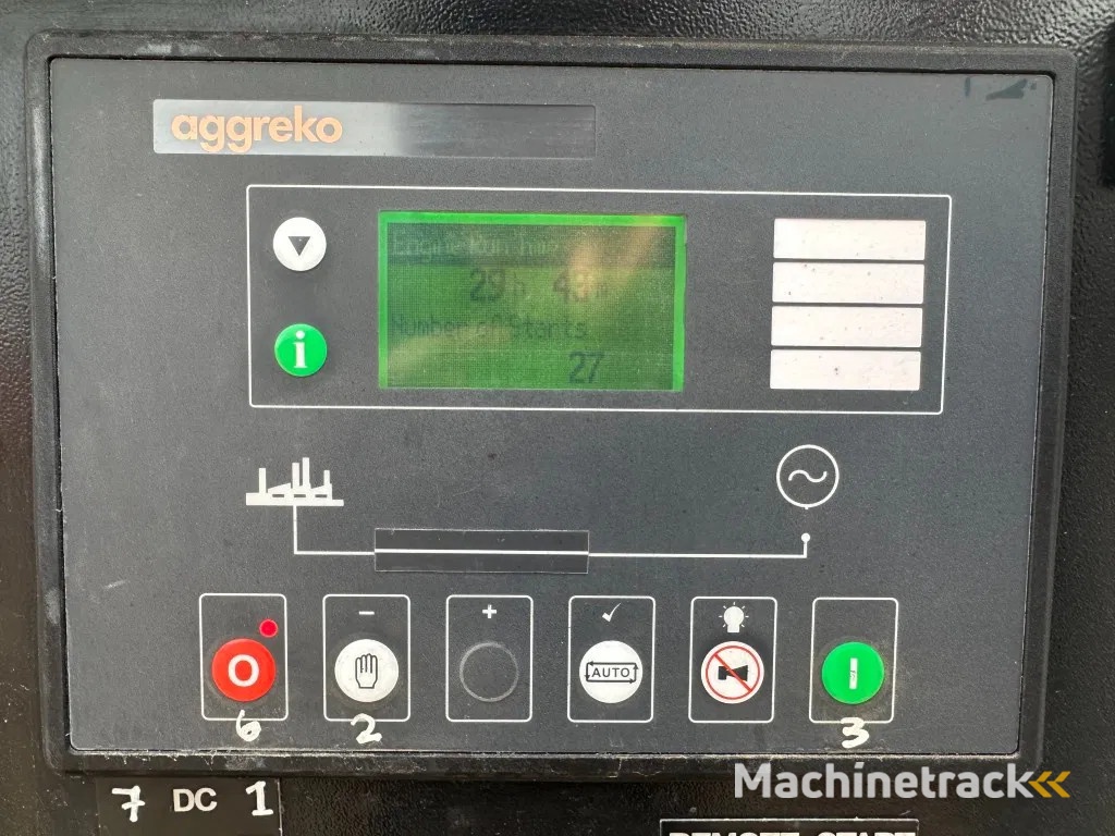 Iveco FPT F32 AM1A Leroy Somer 32 kVA silent generatorset 29 hours !