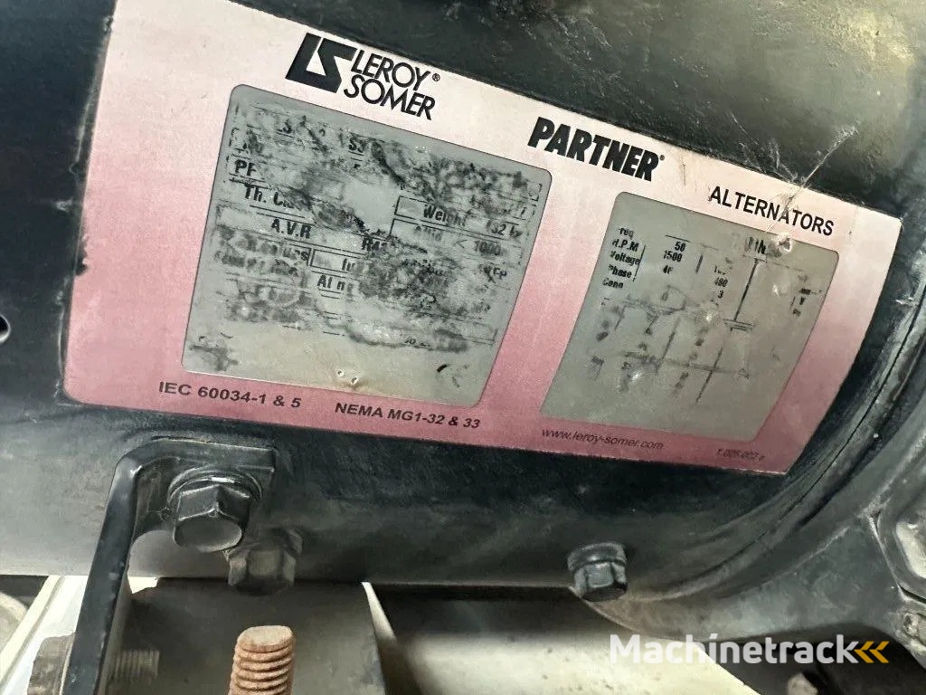 Iveco FPT F32 AM1A Leroy Somer 32 kVA Silent generatorset 667 hours !