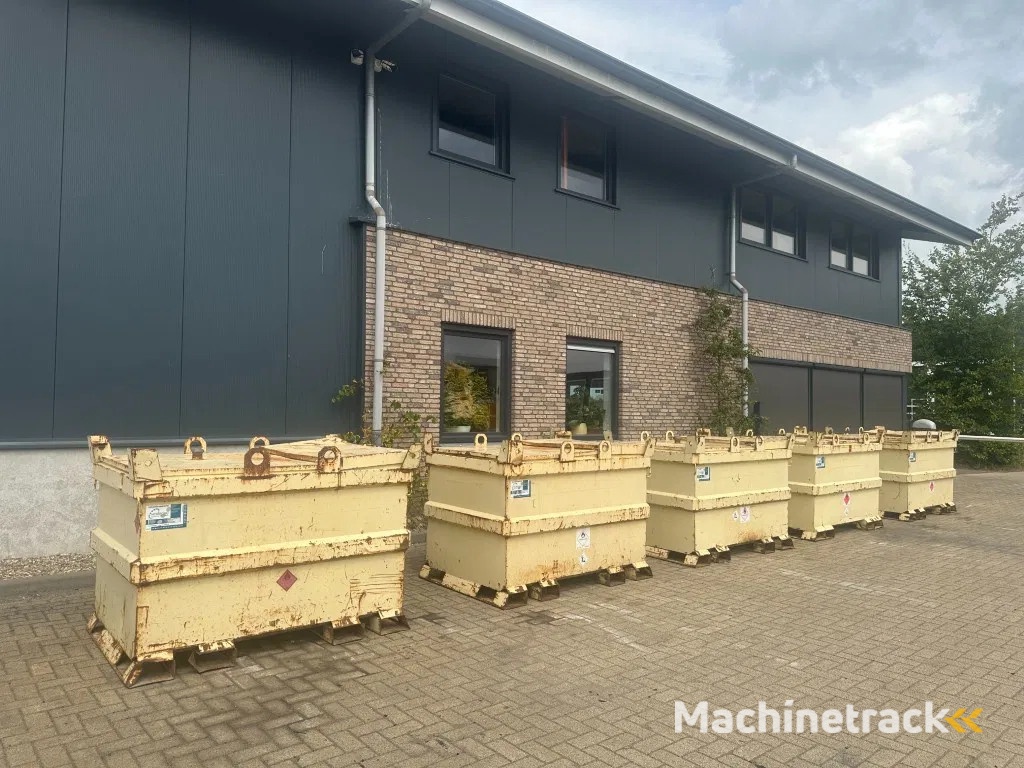 Tolsma Kiwa IBC 1150 liter Dieseltank Milieutank