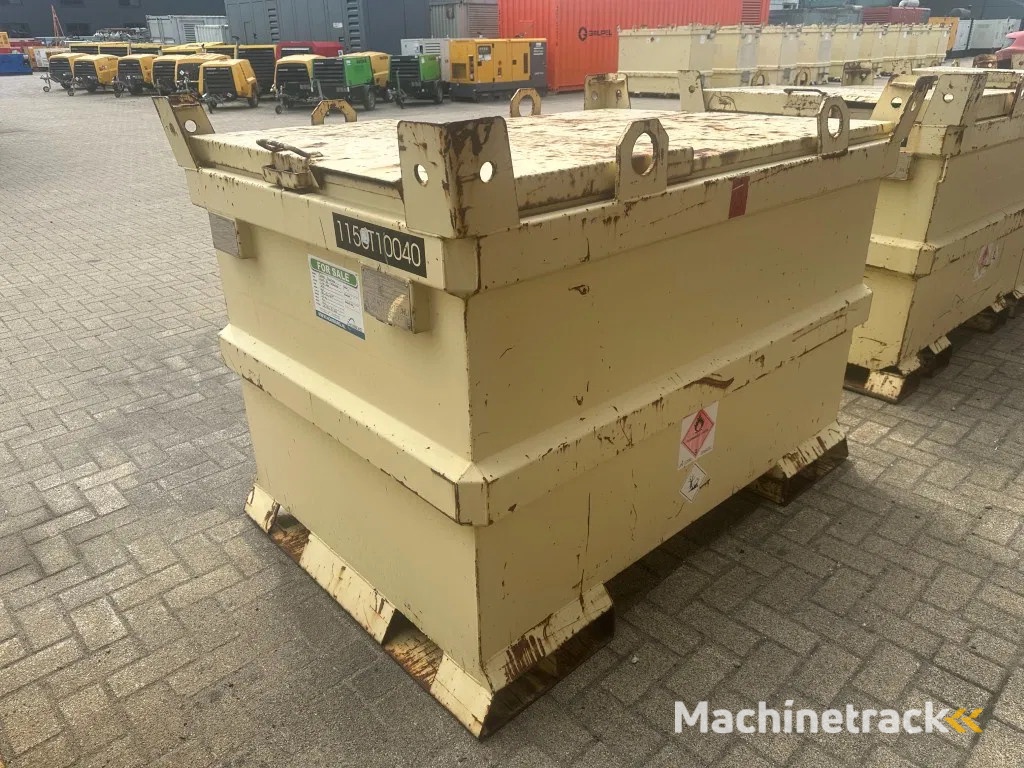 Tolsma Kiwa IBC 1150 liter Dieseltank Milieutank