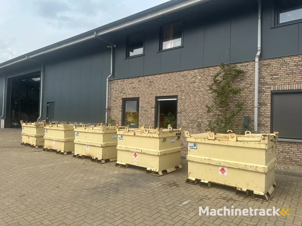 Tolsma Kiwa IBC 1150 liter Dieseltank Milieutank