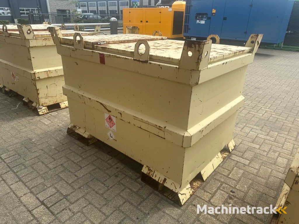 Tolsma Kiwa IBC 1150 liter Dieseltank Milieutank