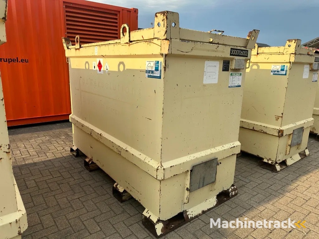 Tolsma Kiwa IBC 3000 liter Dieseltank Milieutank