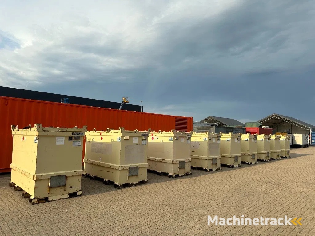 Tolsma Kiwa IBC 3000 liter Dieseltank Milieutank