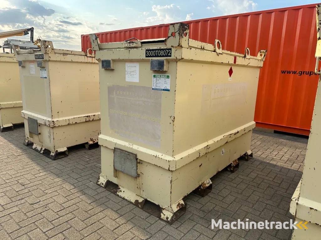 Tolsma Kiwa IBC 3000 liter Dieseltank Milieutank