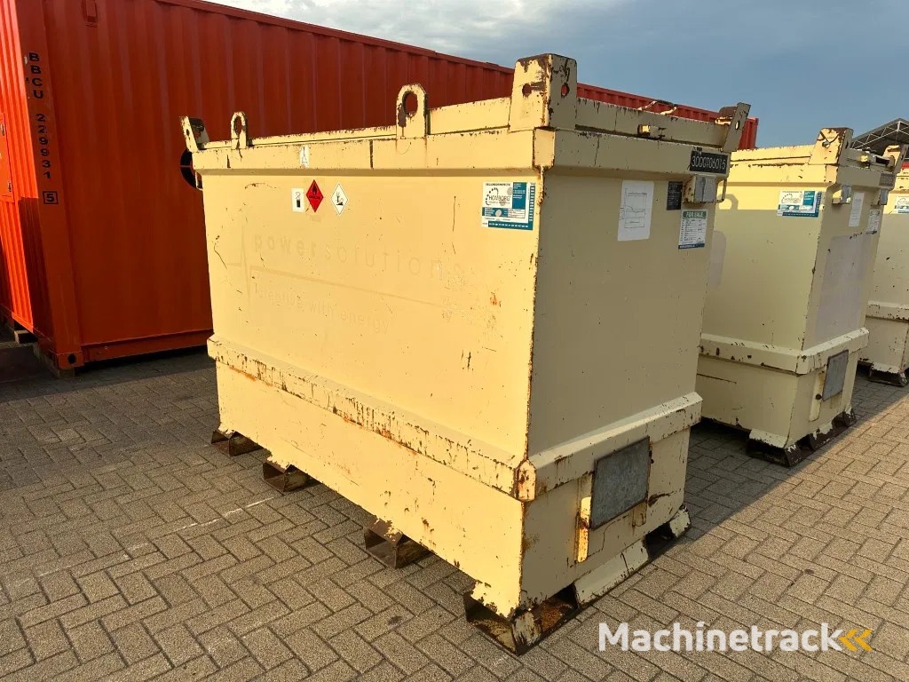 Tolsma Kiwa IBC 3000 liter Dieseltank Milieutank