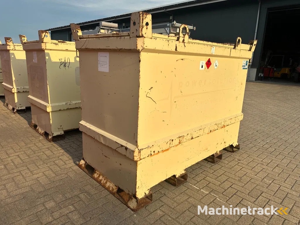 Tolsma Kiwa IBC 3000 liter Dieseltank Milieutank