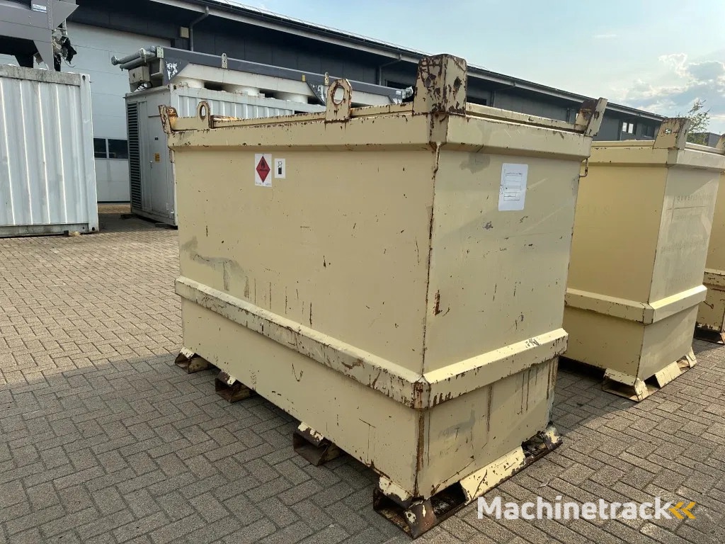 Tolsma Kiwa IBC 3000 liter Dieseltank Milieutank