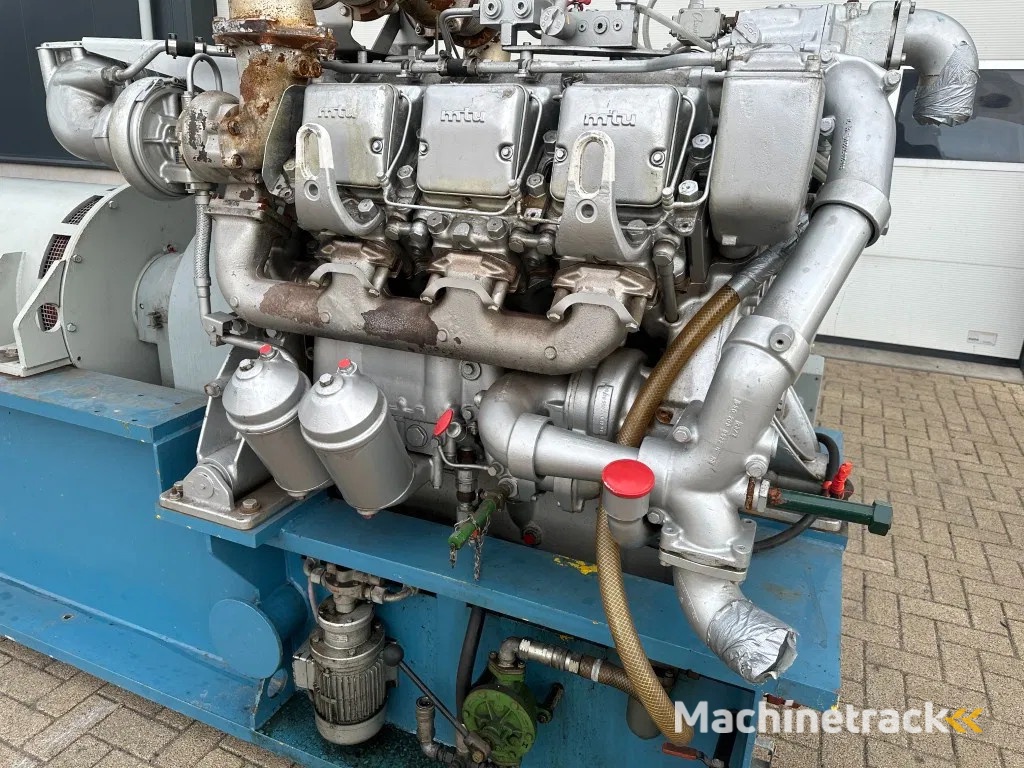 MTU 6V 331 No Break 200 kVA noodstroom generatorset as New !