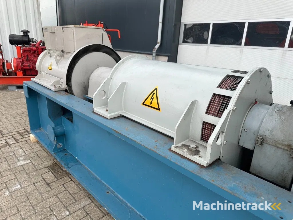 MTU 6V 331 No Break 200 kVA noodstroom generatorset as New !