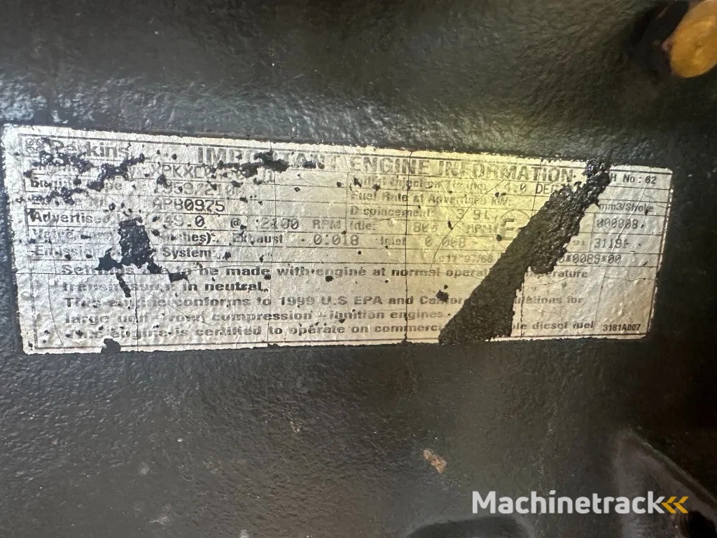 Perkins 1004-40 Diesel Engine 4 cilinder 65 PK Motor t.b.v Linde Heftruck
