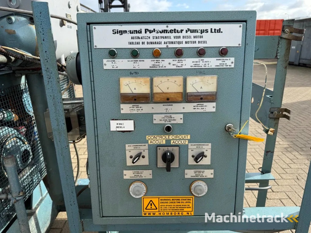 Iveco Aifo 828 - I SPP Diesel Waterpomp 612 m3 / h 14 Bar Waterpump