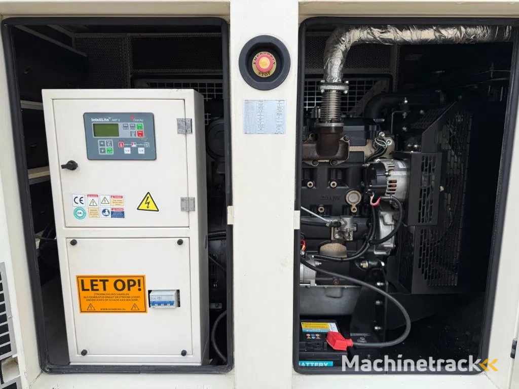 Perkins 1103A-33G 33 kVA Silent generatorset as New ! 231 hours !