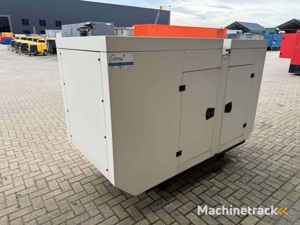 Perkins 1103A-33G 33 kVA Silent generatorset as New ! 231 hours !
