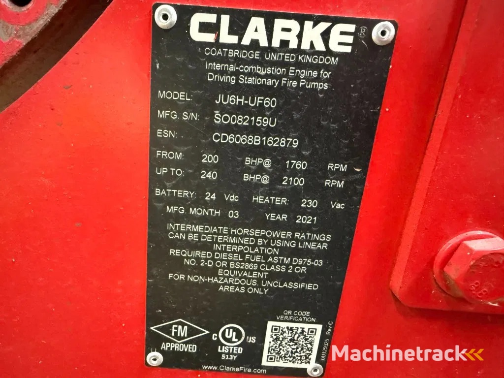 John Deere 6068 HF 120 6 cilinder Diesel Motor 240 PK