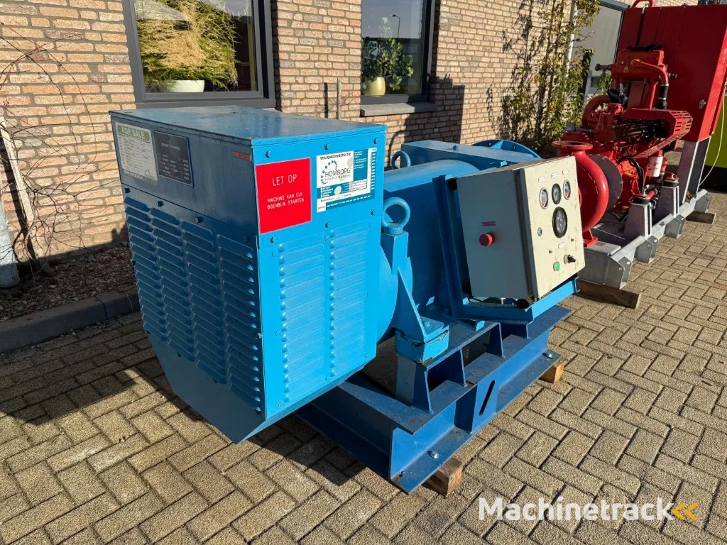 AVK 450 kVA generatordeel Alternator as New ! 196 hours