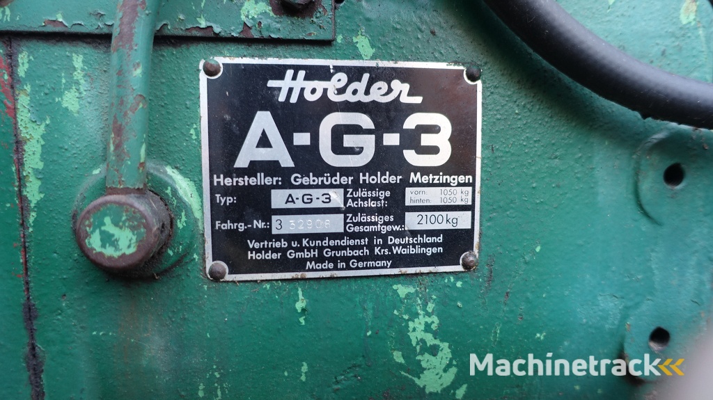 Holder AG3 kniktractor